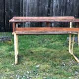 Double schoolboy desk