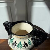 Quimper vase in ceramic – hand-painted decoration