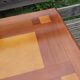 Square coffee table