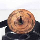 Large iron candlestick with 4 lights