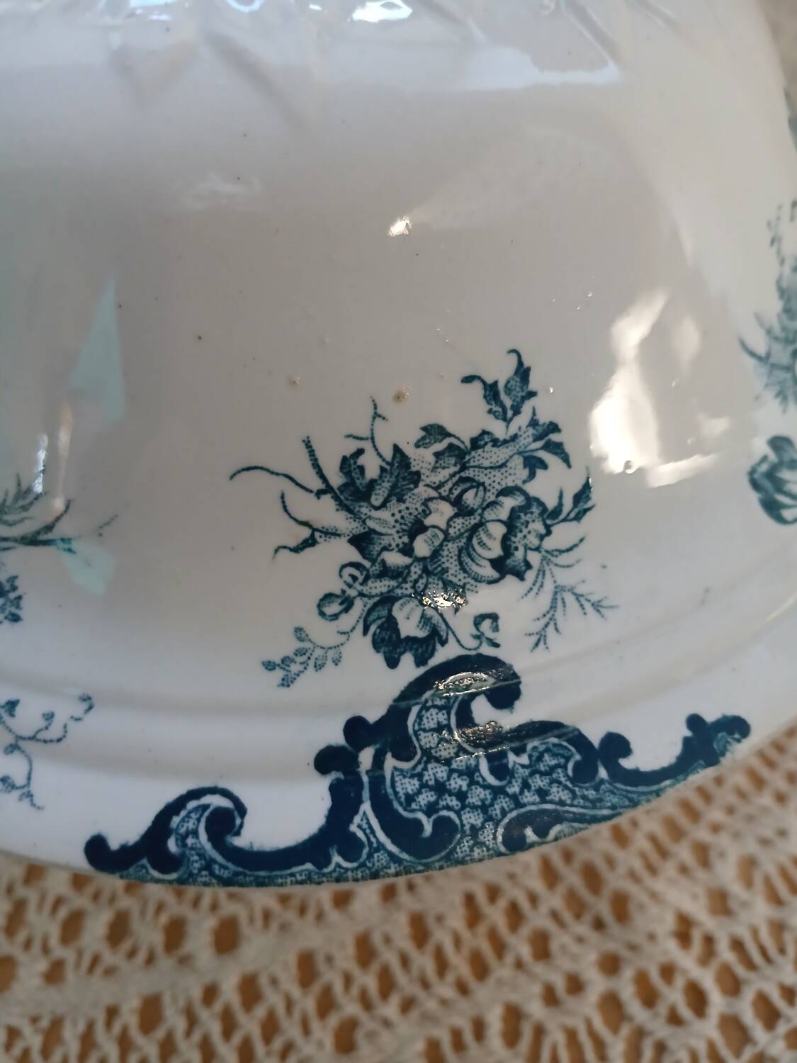 Antique Ironstone Soup Tureen