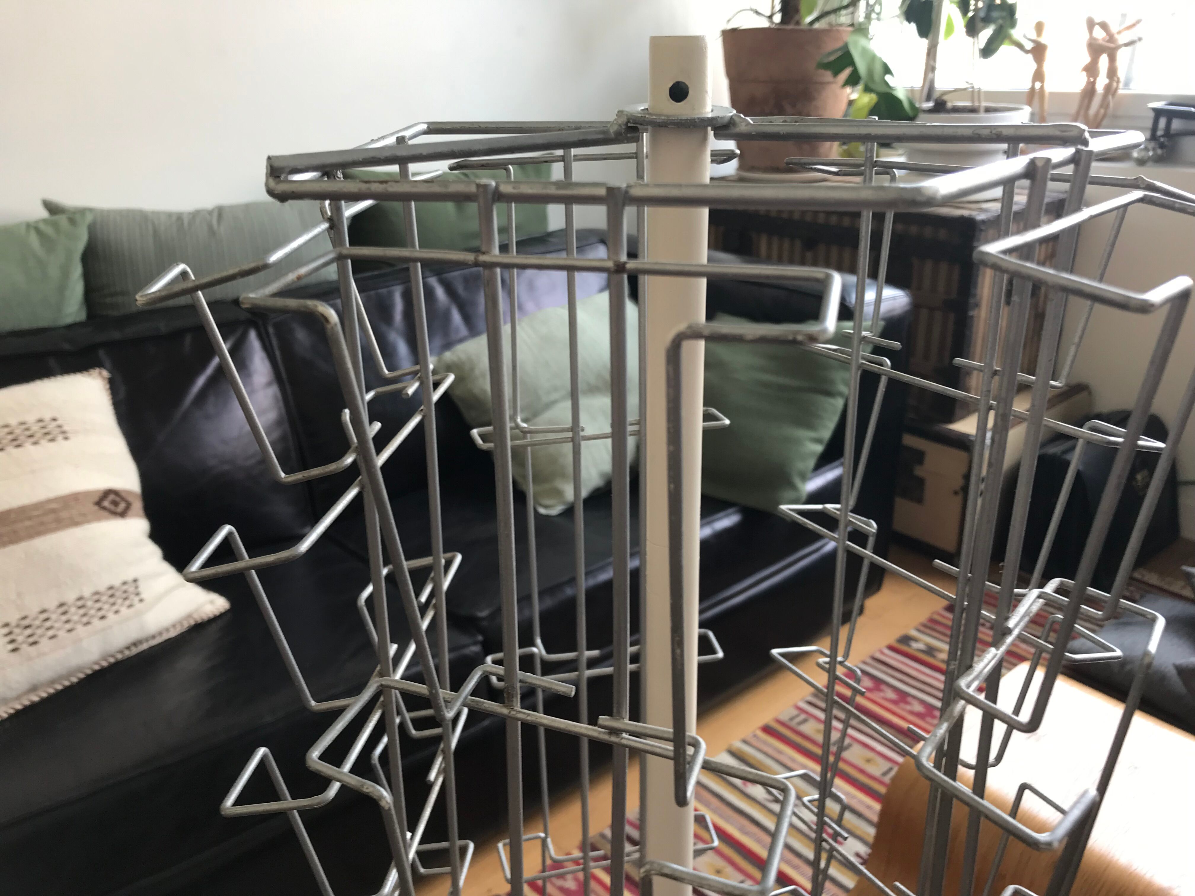 Post card turnstile display