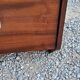 Pair of bedside tables from the 70s in rosewood stained oak veneer