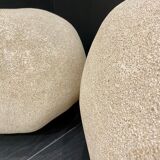 Pebble lamps by André Cazenave