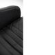 Mid-Century Rare Black Leather Scandinavian Armchair by Ire Möbel, 1970s, Set of 2