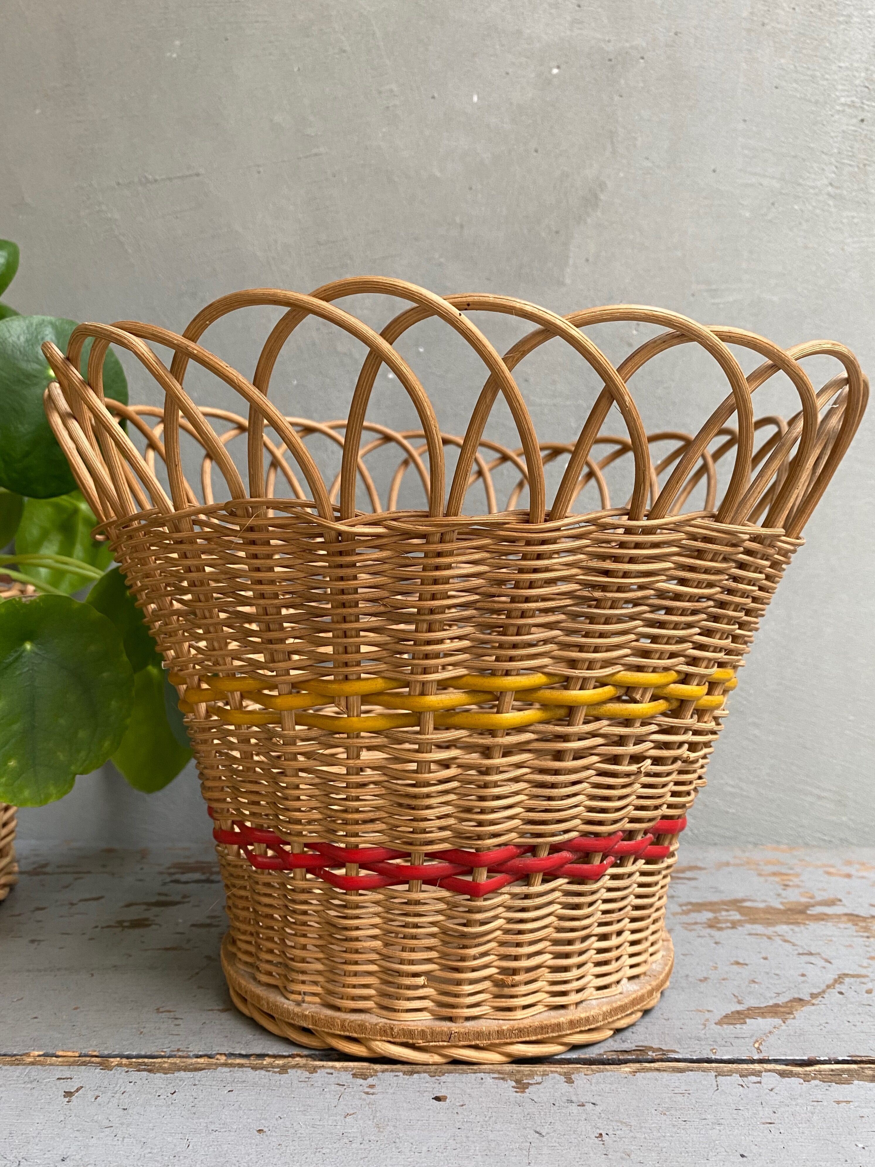 Corbeille à papiers vintage