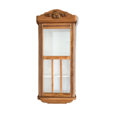 Restored art deco wooden showcase