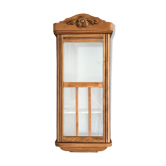Vitrine art déco en bois restaurée