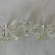 Lot de 3 bougeoirs en verre