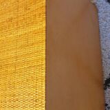 Pair of rattan bedside tables