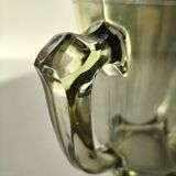 Smoked glass pitcher