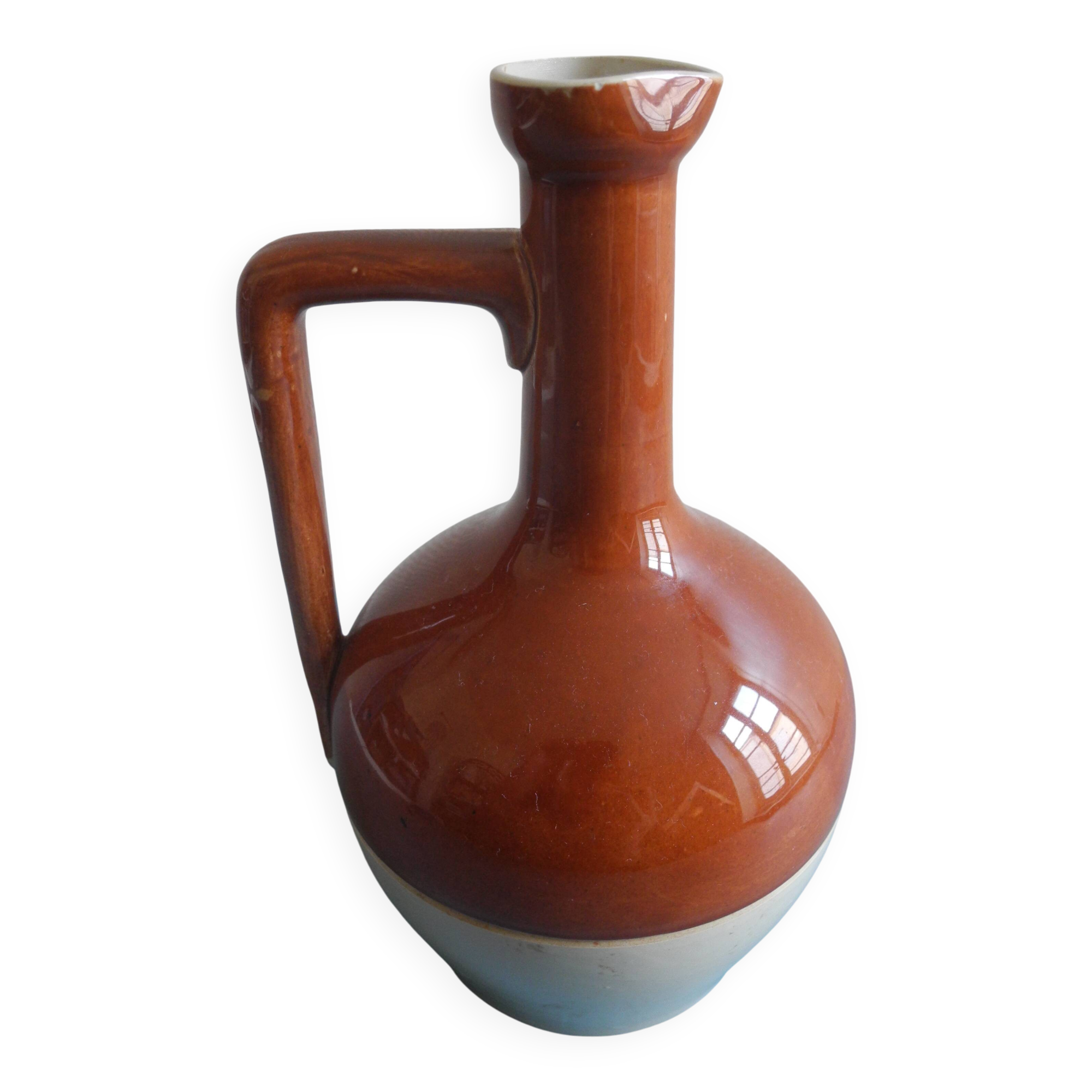 Ceramic pitcher Bardinet distiller decorative bottle