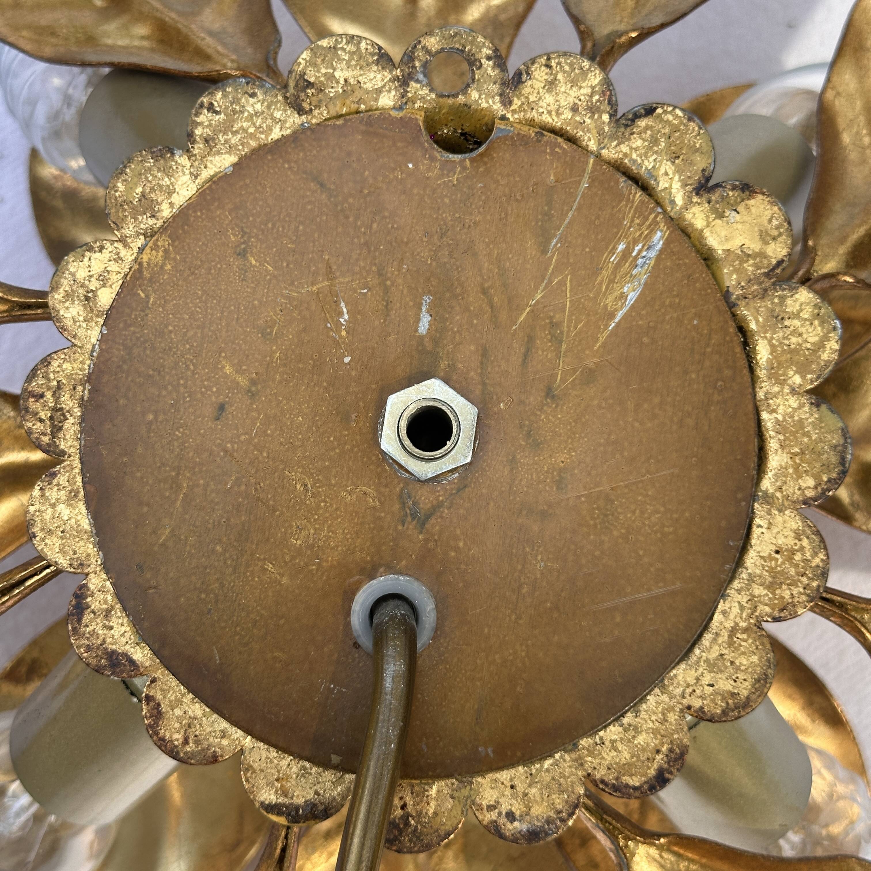 Hans Kogl Vintage Gold Floral Applique