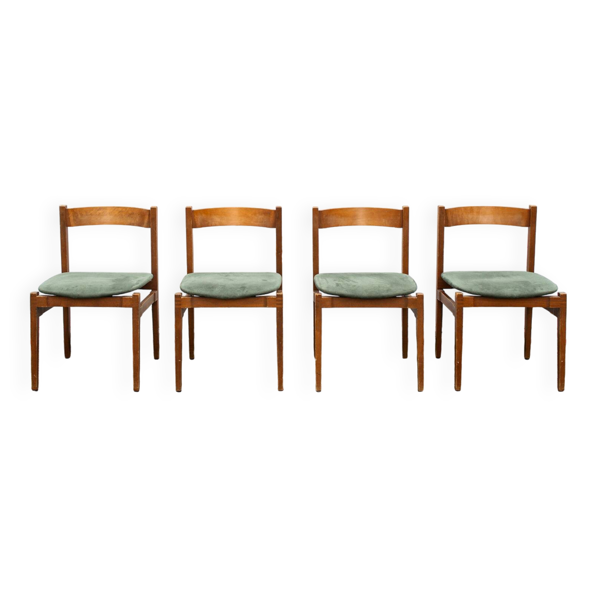 Dining Chairs Nr. 104 by G. Frattini for Cassina, 1961, Set of 4