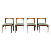 Chaises de salle à manger N° 104 par G. Frattini pour Cassina, 1961, lot de 4