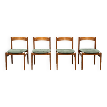 Dining Chairs Nr. 104 by G. Frattini for Cassina, 1961, Set of 4