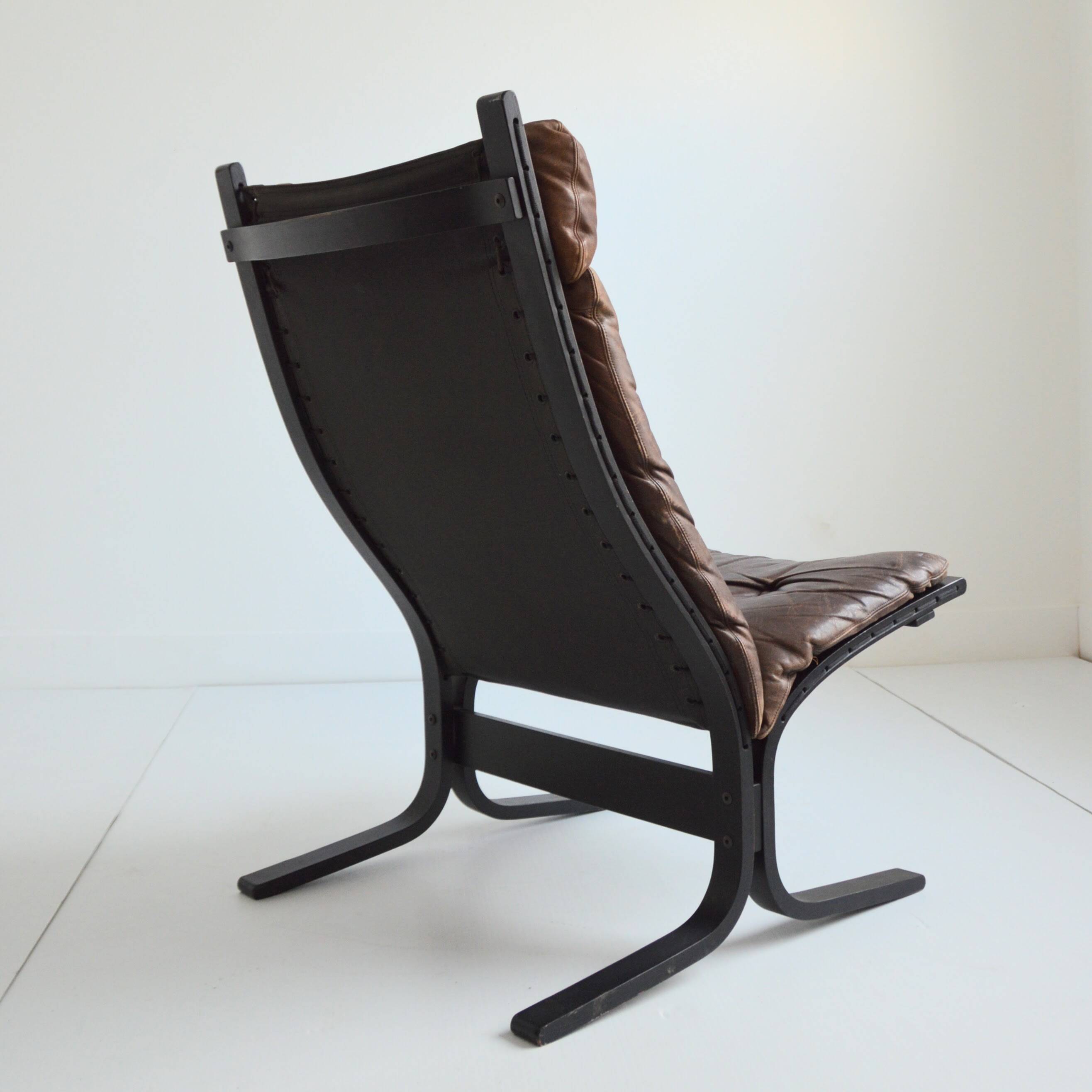 Siesta armchair by Ingmar Relling for Westnofa Norwegian design 1960s
