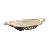 Serrated porcelain dish