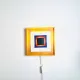 Kvadrille Wall Lamp By Bengt Karlby For Lyfa, Denmark, 1970S