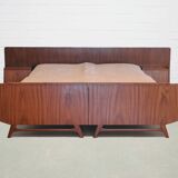 Vintage bed and bedside tables