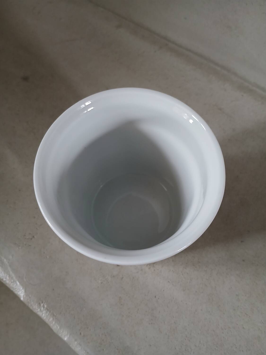 Antique porcelain jam jar
