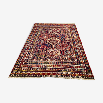 Large Ancient Persian Carpet, hand-knotted 299x197cm