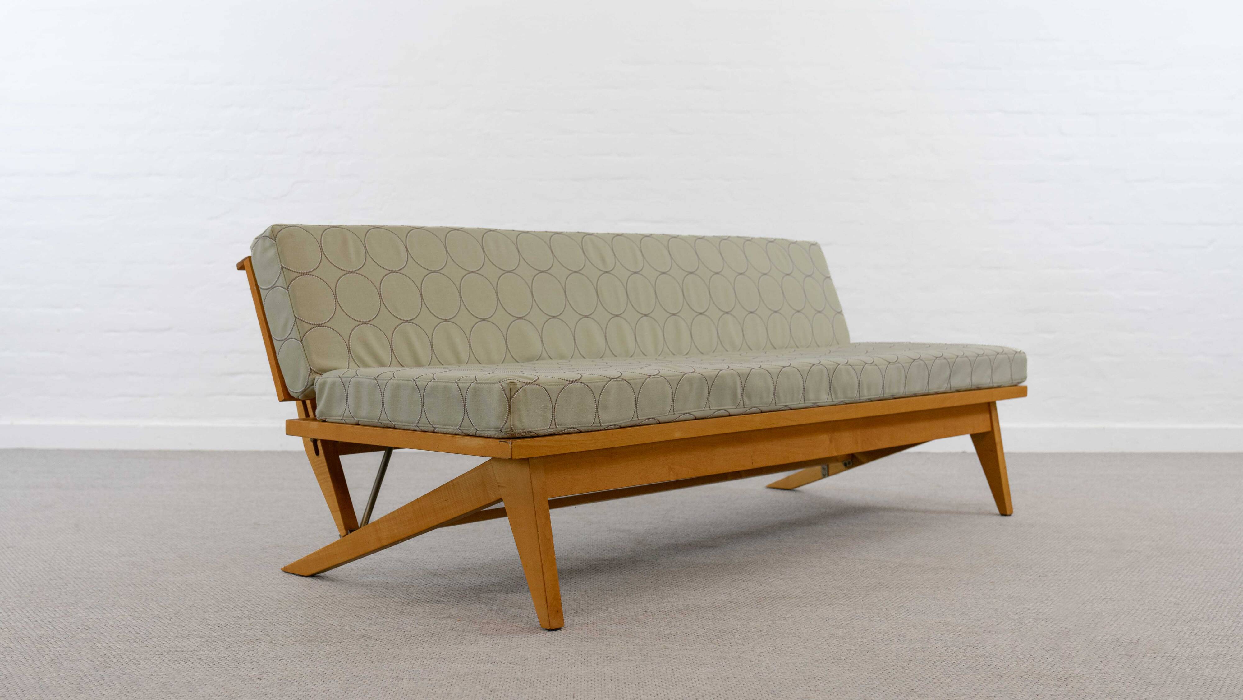 Daybed-sofa by domus kg, schwaikheim, 1950s