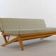 Canapé-lit de repos domus kg, schwaikheim, années 1950