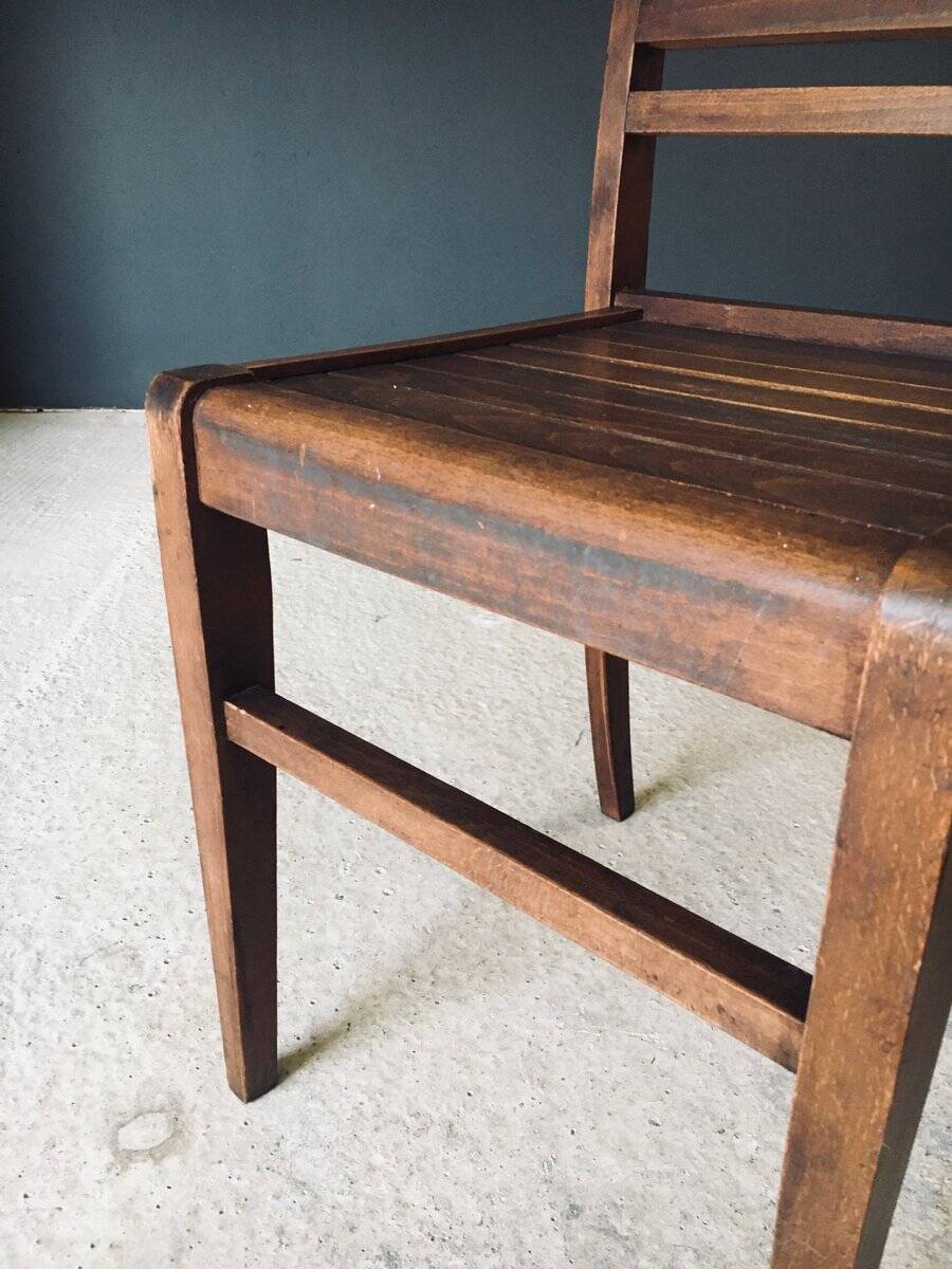 Reconstruction Dining Chair attributed to Rene Gabriel, France, 1940s