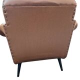 2 Vintage Armchairs - Mid Century Modern Style