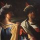 Great 17th-century Italian painting: The Banquet of Mark Antony and Cleopat