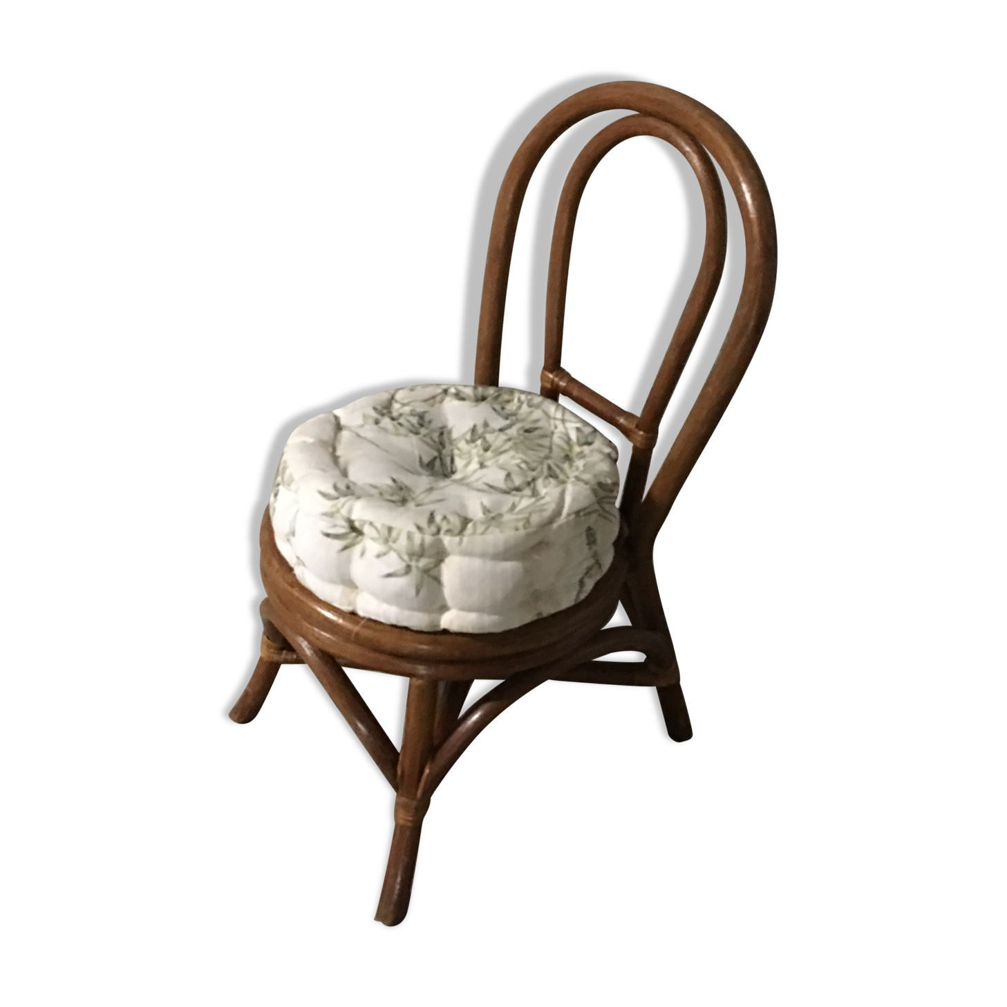 Children 70s rattan chair