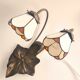 Tiffany Style French Art Nouveau Lamp