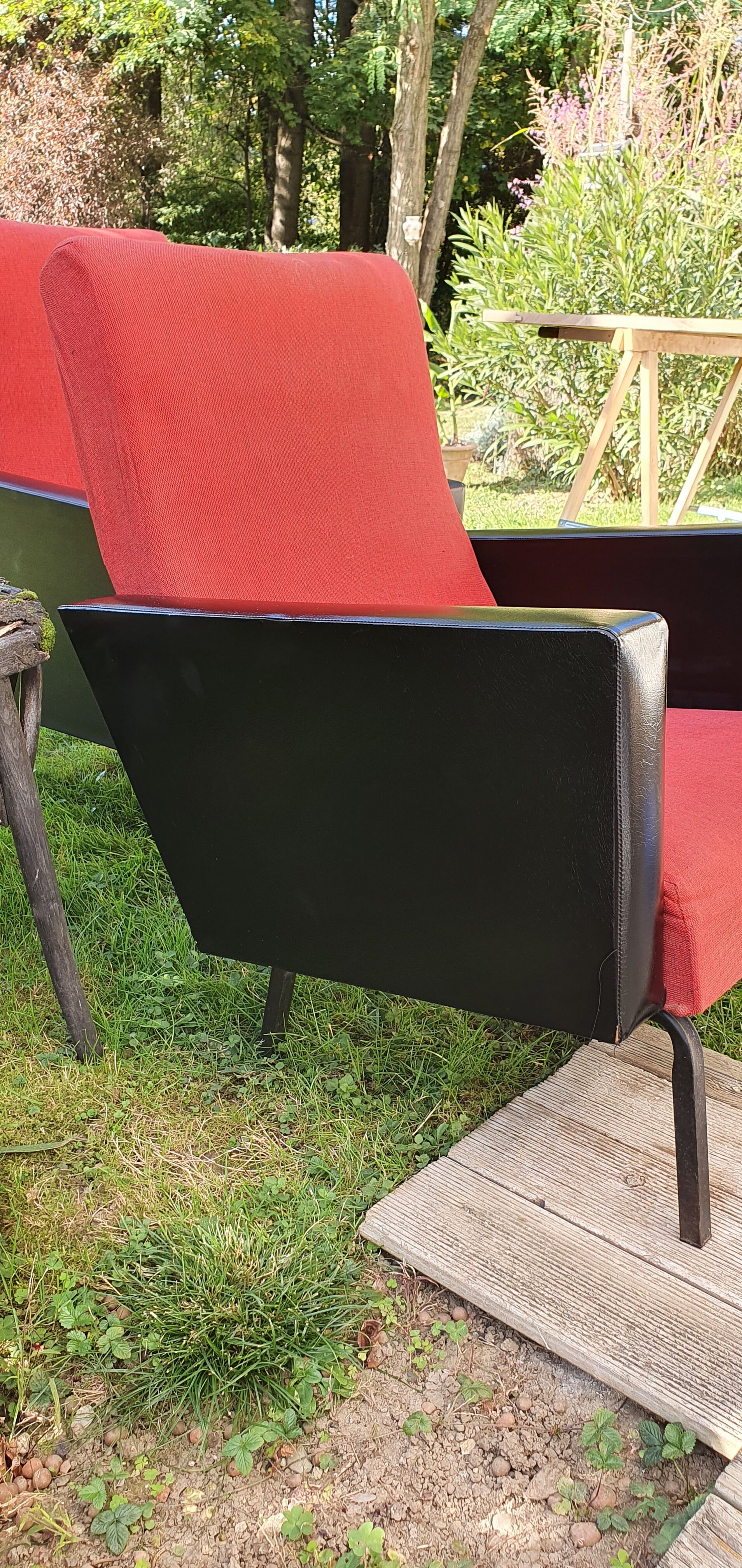 Vintage Rockabilly armchair