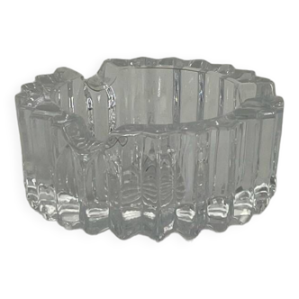 Cendrier/ vide poche en cristal vintage