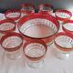 Salad bowl and cups