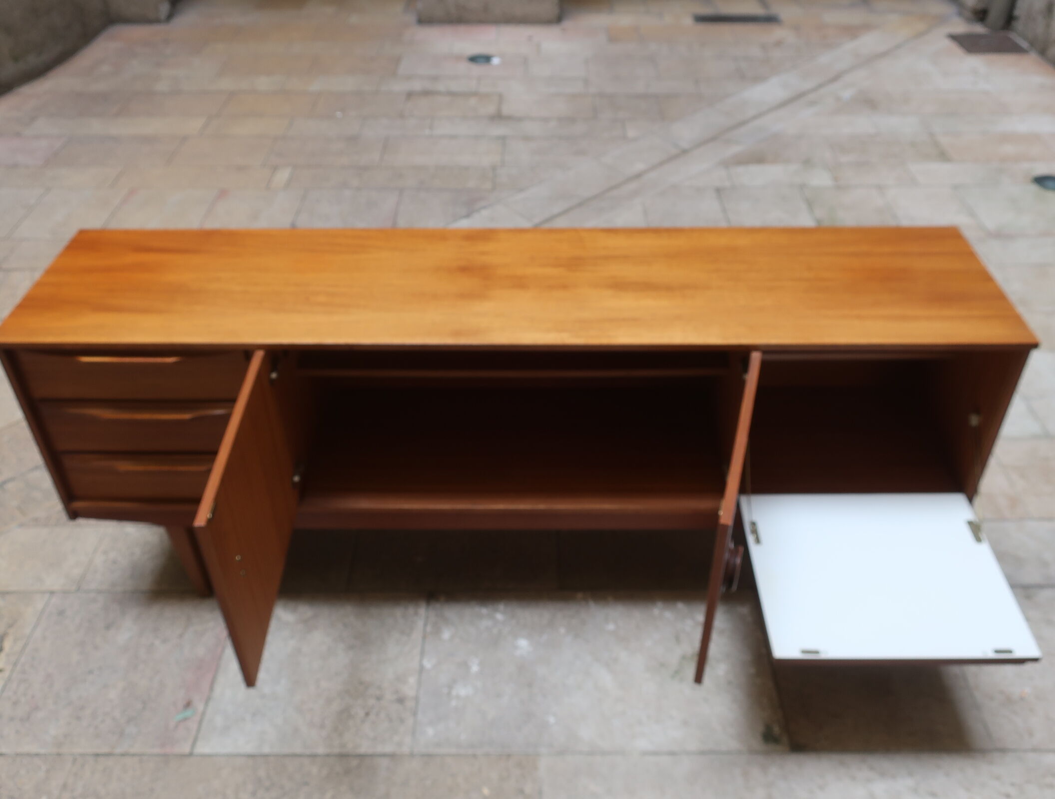 Teak sideboard, 60s