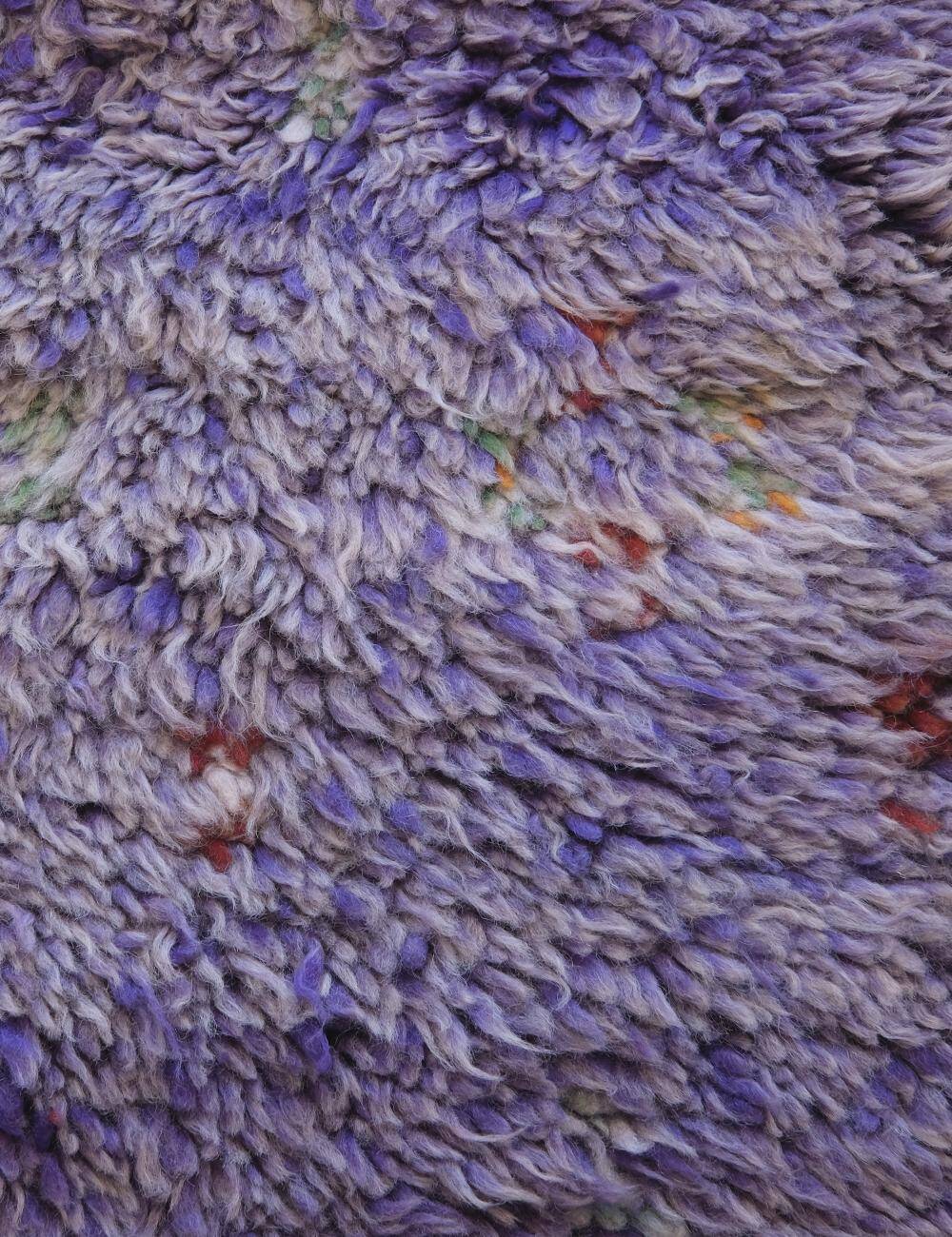 Vintage Berber Lavender Rug - 280 x 152 cm