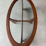 Astro oval coffee table-Victor Wilkins-1960