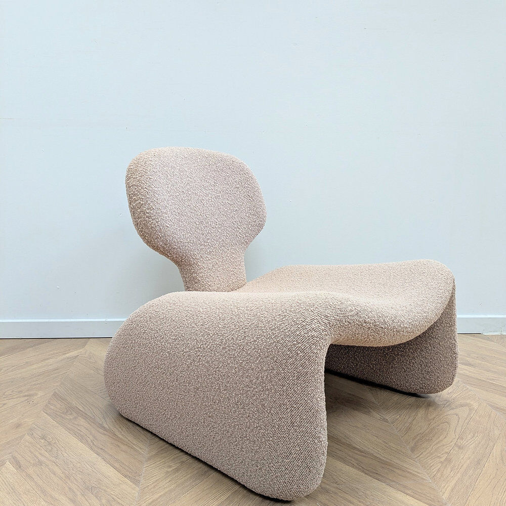Djinn armchair by Olivier Mourgue reupholstered