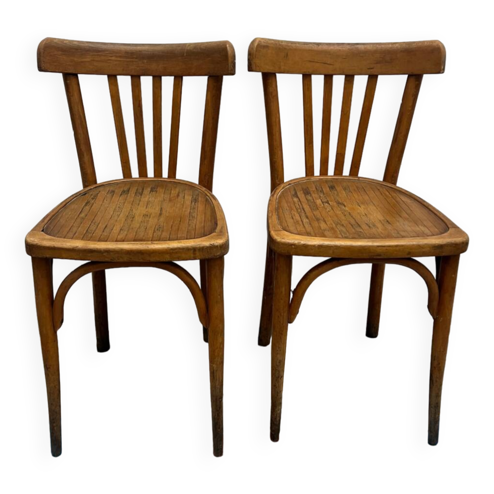 Pair of bistro chairs