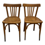 Pair of bistro chairs