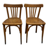 Pair of bistro chairs