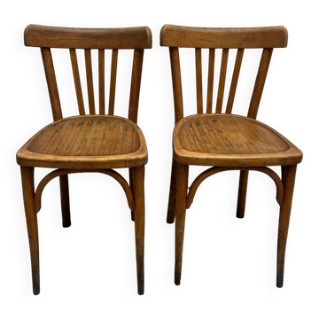 Pair of bistro chairs