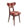 Classic Scottish chair in red burgundy tartan pattern, mid-century, Europe, 1960s.