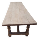 Oak farm table