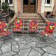 Fauteuils de jardin pliants vintage