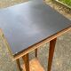 Art Nouveau vintage side table in solid wood