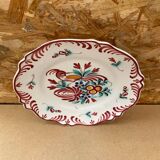 Old Emile Tessier Ceramic Plate Vintage Bird Decor