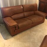 Roche & Bobois leather lounge set